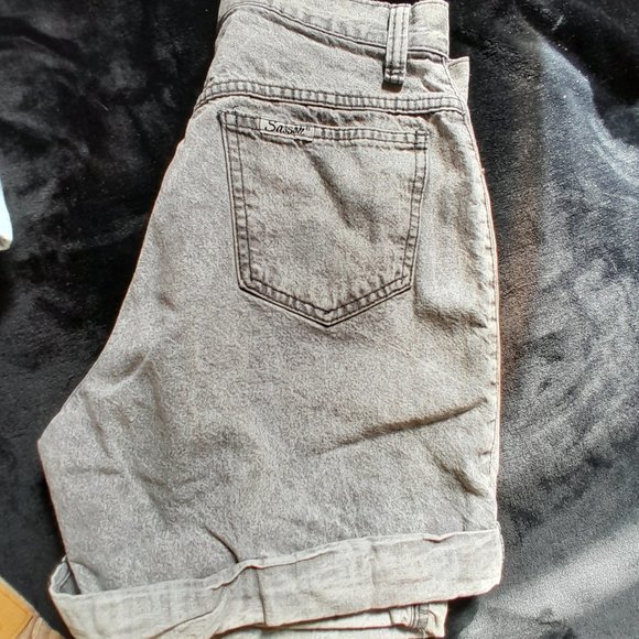 Vintage Sasson Brand Acid Wash High Rise Denim Shorts - Picture 2 of 5